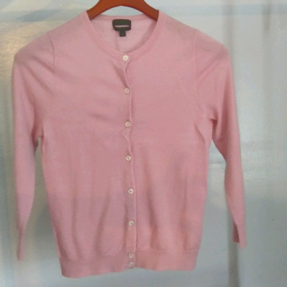 Summerweight Italian cashmere cardigan